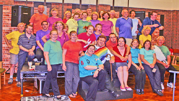 Cast of Godspell July 2006
